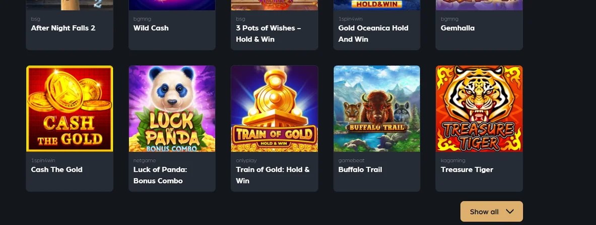 Spin monthly featured games
